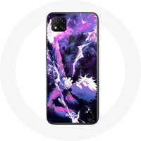 Maniacase Etui voor Xiaomi Redmi 9C Gojo Satoru Jujutsu Kaisen Japanse Manga