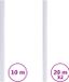 vidaXL Raamfolies matgrijs PVC 2000 cm