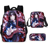 Rugzak SZSMART MODEL Driedelige Naruto School Set