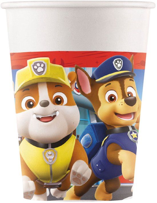 Top1Toys Paw Patrol Bekers 8 Stuks