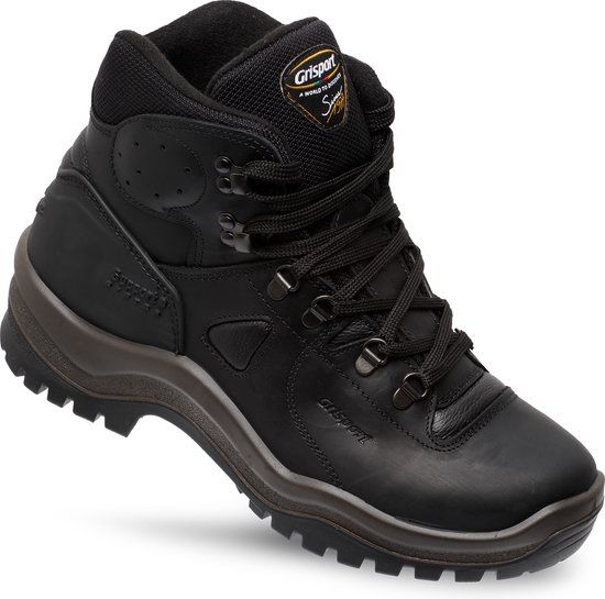 Grisport Sherpa Unisex Wandelschoenen - Black - Maat 38