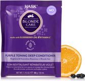HASK Blonde Care Kleurherstel Conditioner voor Blond Haar 50 g
