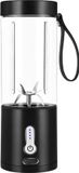 DrPhone PowerBlend - Draagbare Elektrische Juicer – Draagbare Blender – 530 ML Capaciteit – 20000 RPM – Mini Juicer - Zwart