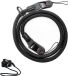 Allecto Plus Poignet avec fermeture rapide et corde d'escalade pour appareils photo SLR, DSLR et sans miroir - Noir - 116 cm