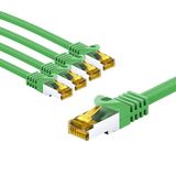 goobay 66097 CAT7 netwerkkabel in 5-delige set