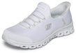 Skechers sneakers pour femmes Glide-Step Pursuit, blanc avec accents argentés, taille 35 EU