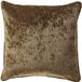 Dutch Decor LEWY - coussin décoratif 45x45 cm - velours brillant - Military Olive - vert - Coussin intérieur inclus
