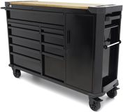 Merkloos / Sans marque HBM Gereedschapswagen 10 laden 147 cm zwart