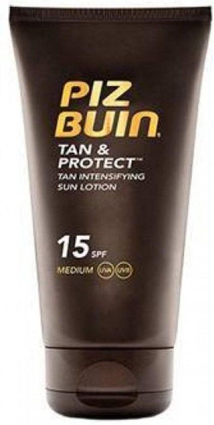Piz Buin Tan & Protect SPF 15 Zonnebrandlotion - 150 ml