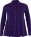 Yoek Chemisier Manches Longues Violet