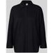 Brax Style.Celia M Solid Woven Jersey sweatshirt voor dames, 02 Black, 36