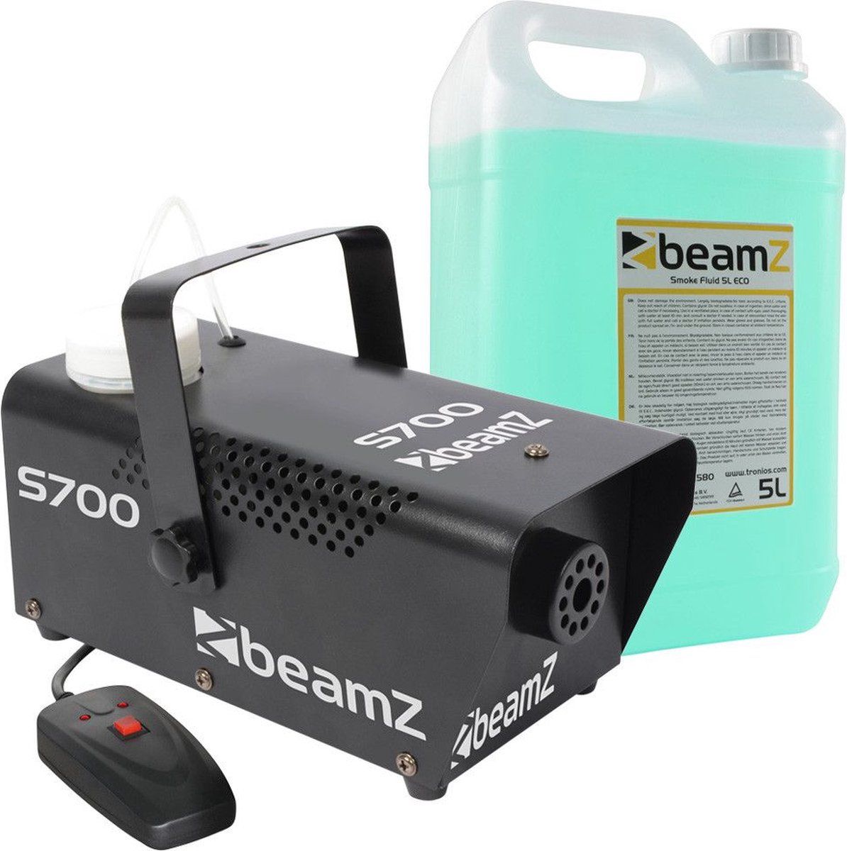 BeamZ Rookmachine - S700 rookmachine 700W incl. ruim 5L rookvloeistof