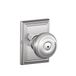 Schlage F40GEO625ADD Addison Collection Georgische privacyknop, helder chroom