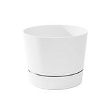 Root & Vessel Plantenpot, mat wit, 12,5-inch