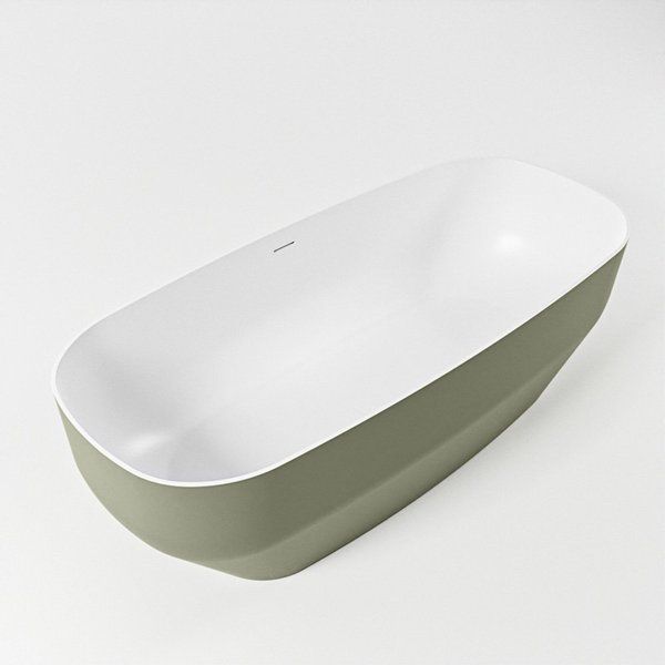 Mondiaz STONE Vrijstaand Bad - 170x75cm - Army - BK75341035