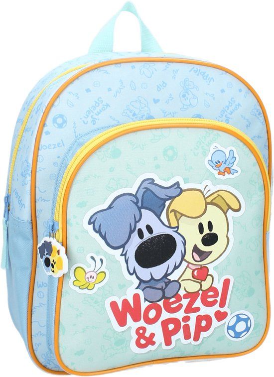 Woezel en Pip Woezel & Pip Plezier en Magie Rugzak - Blauw