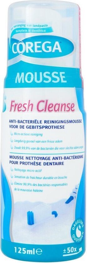 Corega Fresh Cleanse Mousse 125ml