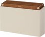 Combekk Snijplankenset 4pcs - 100% Gerecycled ABS en FSC Geperst Hout - Antibacterieel - Vaatwasser bestendig - Bruin/Sand - 20x30 cm