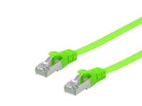 Equip 607641 netwerkkabel Groen 2 m Cat6a U/FTP (STP) Plat