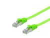 Equip 607640 Netwerkkabel Groen 1 m Cat6a U/FTP (STP) Plat