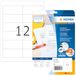 HERMA 4228 correctie/afdeketiketten A4 dekkend, set van 32 (97 x 42,3 mm, 800 vellen, papier, mat) zelfklevend, bedrukbaar, permanente klevende correctiestickers, 9.600 etiketten voor printer, wit