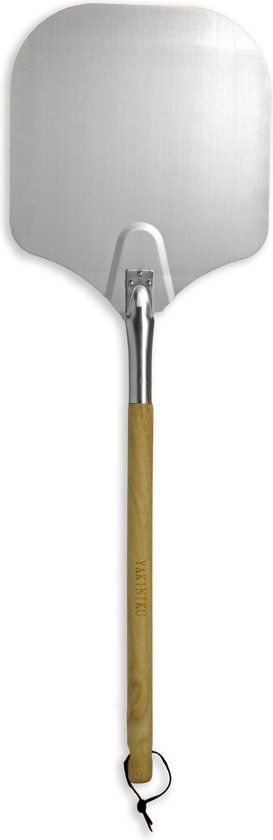 YAKINIKU Pizzaschep - RVS - Houten Handvat - 31 cm