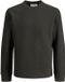 Jack & Jones Trui Jcofusion Waffle Brand Sweat Crew N 12300438 Peat Mannen Maat - M