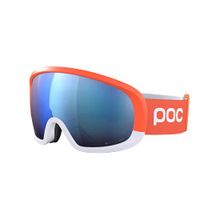 POC Fovea Mid Clarity Comp + Fluorescent Orange/Spektris Blue Ski Goggles