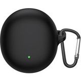 Techsuit Silicone Hoesje voor Oppo Enco Air3, Zwart