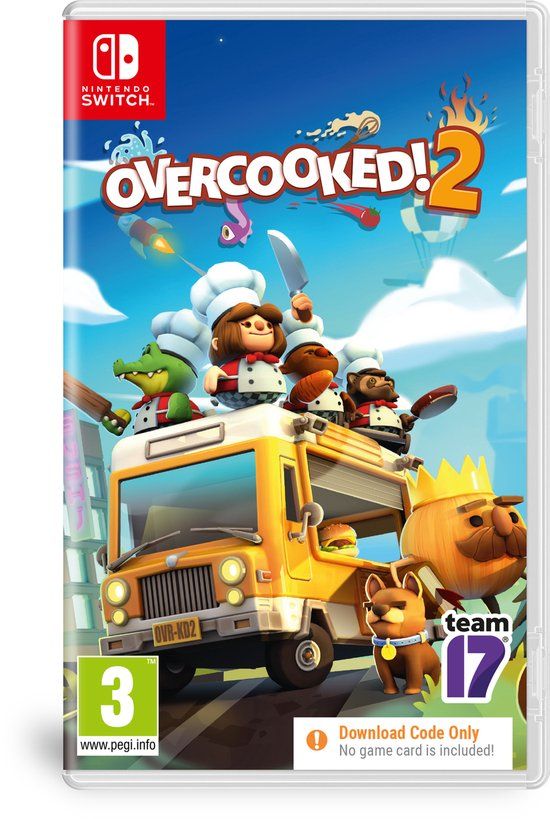 Team 17 Overcooked 2 - Nintendo Switch - Code in Box