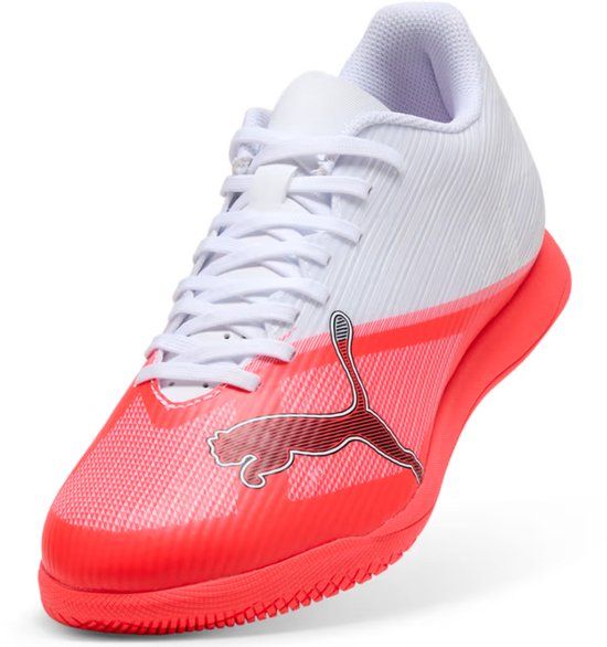 PUMA Heren ULTRA 7 PLAY IT Indoor Voetbalschoenen 109153-01 Ultra Red Black White