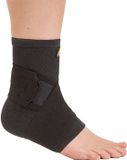 Medical Brace Enkelbrace met Strapping | Enkelbandage | Maat: L | Zwart