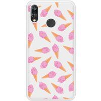 P20 Lite Glace Rose Bedrukt siliconen hoesje