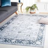 Safavieh Bohemian Indoor Hand Tufted Abstract Collection, ABT340, in Ivory / Charcoal, 60 X 91 cm