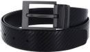 PORSCHE DESIGN Leren riem Business Traveller Buckle Belt Reversible 3,5 W95 Black - Black zwart