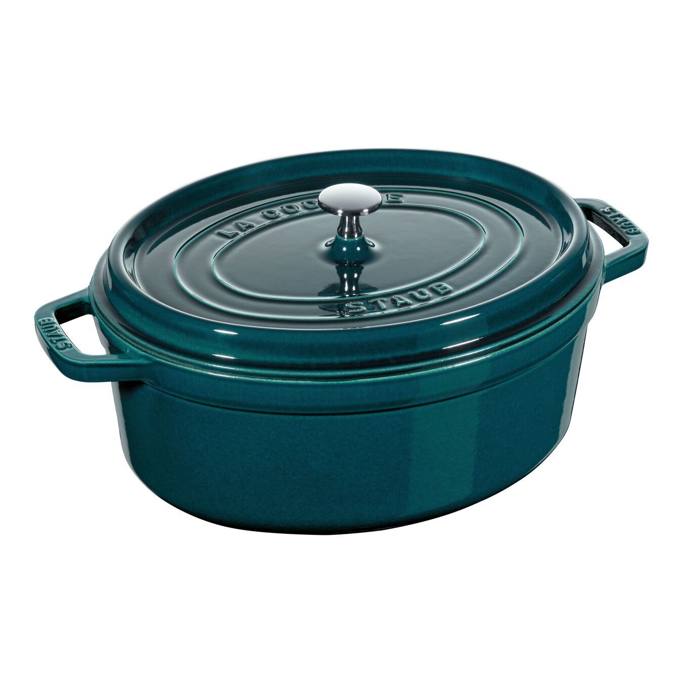 STAUB La Cocotte Oval Casserole Baking Dish - 5.5L - Blue
