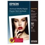 EPSON ARCHIVAL MATTE PAPER A3 192 G/M2 50 SHEET