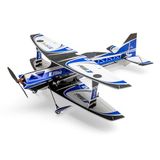 E-Flite 4-Site Flat Foamy 800 mm Bind N Fly, AS3X, Safe Select stabilisatie, op afstand bestuurd vliegtuig voor agressieve en langzame kunstvlucht voor binnen en buiten