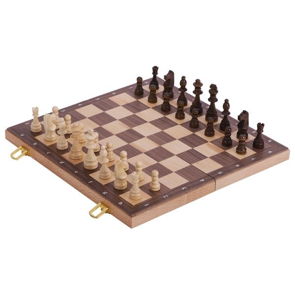 Goki 56922 - Schaakset - Zwart - Hout - Vanaf 7 jaar