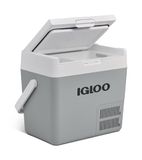 IGLOO ICF18 Compressorkoelbox, 19 l, elektrische koelbox, 12 V/24 V en 230 V, tot -18 °C, ideaal voor auto, camper, boot en camping, compact, krachtig en energiebesparend