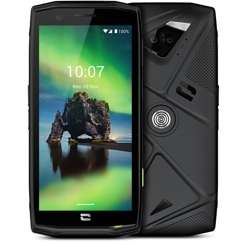Crosscall ACTION-X5 - Smartphone - 4G - Dual SIM - 64GB - Zwart