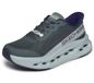 Skechers Max Cushioning Glide-step Caledonia Sneakers voor dames, Textielbekleding salie