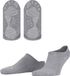 FALKE Cool Kick Noppen op de zool materiaal huissokken unisex grijs - maat 35-36