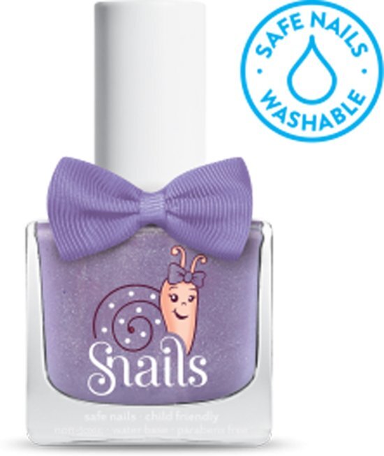 Snails Kinder Nagellak veilig afwasbaar Purple Comet