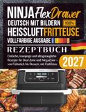 XXL Ninja FlexDrawer Heißluftfritteuse Rezeptbuch