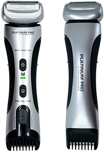 PLATINUM PRO by MANGROOMER - Body Groomer Ball Groomer en Body Trimmer (Generatie 8.0)