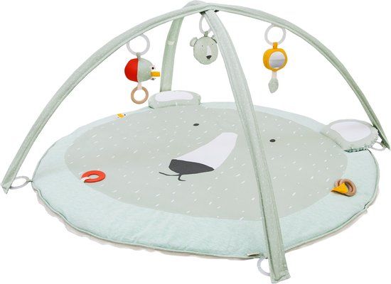 Trixie Mr. Polar Bear Activiteiten Speelmat met Bogen - Groen - 90 x 48 cm