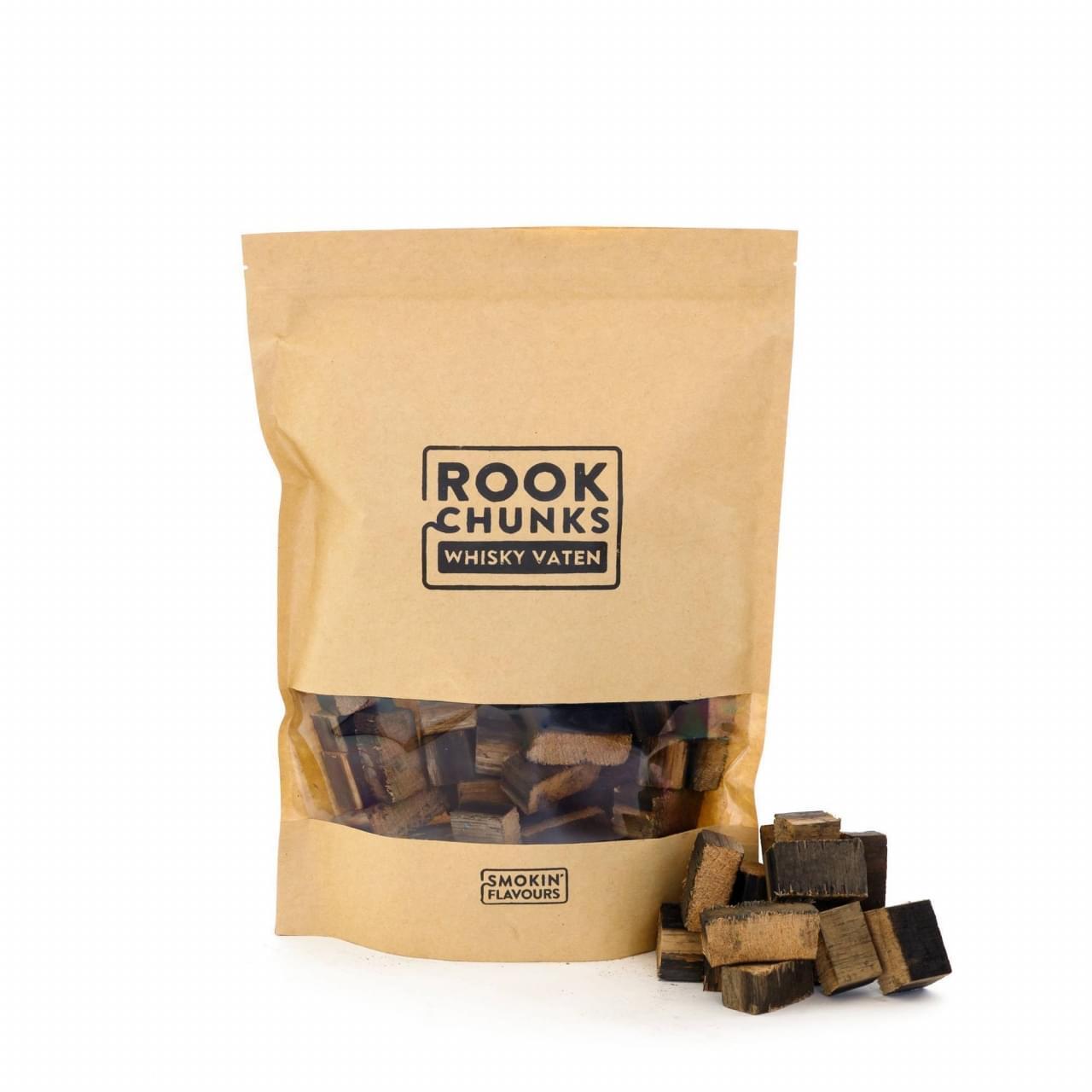 Smokin' Flavours Rookchunks 1 KG Whisky vaten