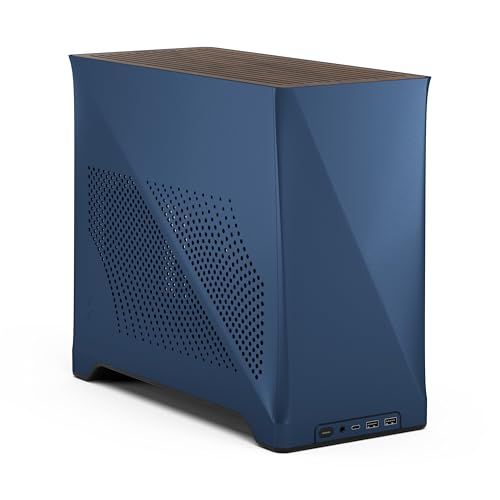 Fractal Design Era 2 ITX PC Case - Midnight Blue