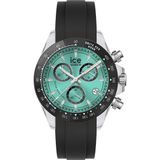 Ice Watch BEWATCH - Clear black turquoise 025633 Horloge - Siliconen - Zwart - Ø 41 mm